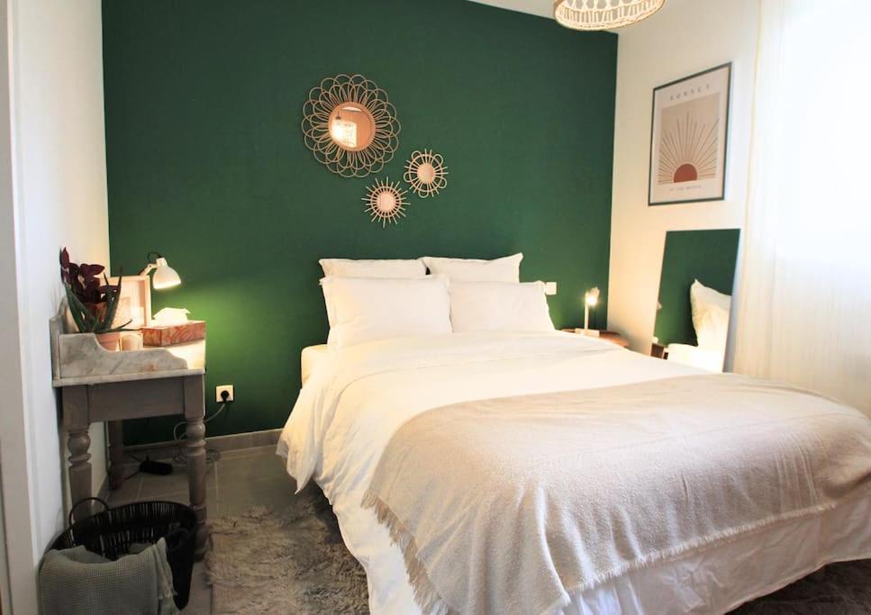 Cosy Appartement Entre Vignes Et Garrigue Avec Piscine Péret Buitenkant foto